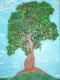 Der Baum - Yvonne Schmied - Acryl-Ãl auf Leinwand - BÃ¤ume-Stillleben - Naturalismus-Realismus