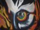 Eye of the Tiger - Kristina Mauer - Acryl auf Leinwand - Tiere-Raubkatzen - 