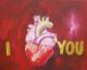 i love you -  Milan art -  auf Leinwand - Sonstiges - 