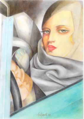 Omaggio a Tamara Lempicka - LORENZO ANTOGNETTI - Array auf  - Array - 