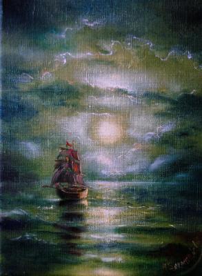 Romantik - Meer in der Nacht - Andreas Seremak - Array auf  - Array - 