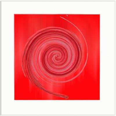 Spirale in Rot (2000) Armin Mumper -  Armin Noris - Array auf  - Array - 