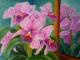 gespiegelte Orchideen (2004) - Renate KÃ¶nig - Ãl auf Leinwand - Blumen-Sonstiges - 