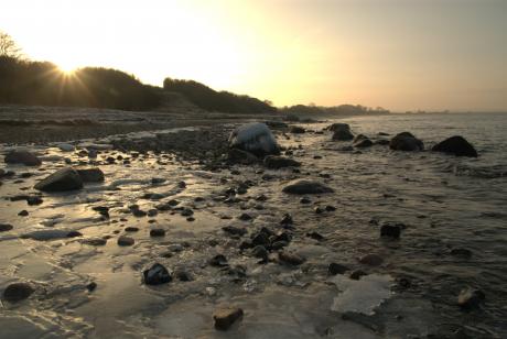 Sonnenuntergang am Ostseestrand - Max Nemo Mertens -  auf  - Array - 