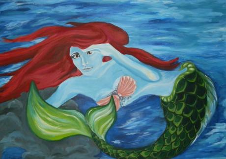 Surprised Mermaid - Ulrike Fritz - Array auf Array - Array - 