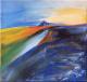 Lonly Rock - Frithjof Schulte - Acryl-Enkaustik auf Leinwand - Berge - Abstrakt-Impressionismus