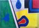 Wurstsalat - Daniel Meinzer - Acryl auf Leinwand -  - Abstrakt