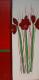 Amaryllis - Karin Fricke - Acryl auf Leinwand - Blumen - 