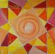 Sonne - Elisabeth Haslauer - Acryl auf Leinwand - Abstrakt - 