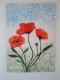 MohnblÃ¼ten - Maurin Thies - Acryl auf  - Mohn-Freude-Harmonie-Hoffnung-Liebe-Zuneigung-Sommer - GegenstÃ¤ndlich-Klassisch-Naiv-Naturalismus-Realismus