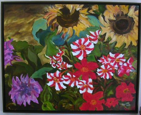 ---sommerblumen-nach emil nolde - torsten hänold - Array auf Array - Array - Array