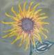 Sonnenblume Klein - Aleksandra Schoenfeld - Acryl auf Leinwand - Sonnenblumen - 