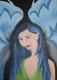 Elf - Ulrike Fritz - Acryl auf Leinwand - Portrait-Mystik-Sonstiges - 