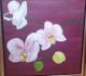 Orchidee - alice lonski - Acryl auf Leinwand - Blumen - 