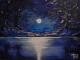 Geheimnis bei Mondlicht (1) (Serie) - MaLo, Mario Lorenz - Acryl auf  - Stimmungen - 