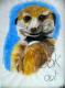 Familienbande - LOOK OUT - Susanne Brodkorb - Aquarell auf Papier - Wildtiere - Naturalismus