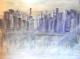 Fog in the City - Angelika Piribauer - Acryl auf Leinwand - Morgen - Impressionismus