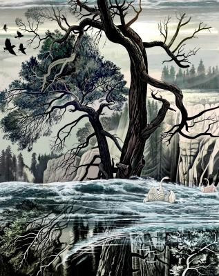 Das Wasser und die Erde - Konstantin Avdeev - Array auf  - Array - 